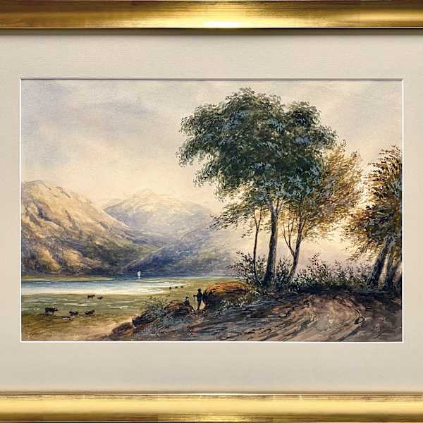 2707 - B.C Lake by W.  J.  Baber, Image 1.