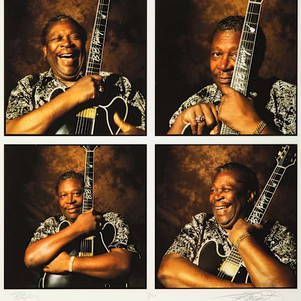 B.B. King with Lucille by Jay Blakesberg, Image 1.