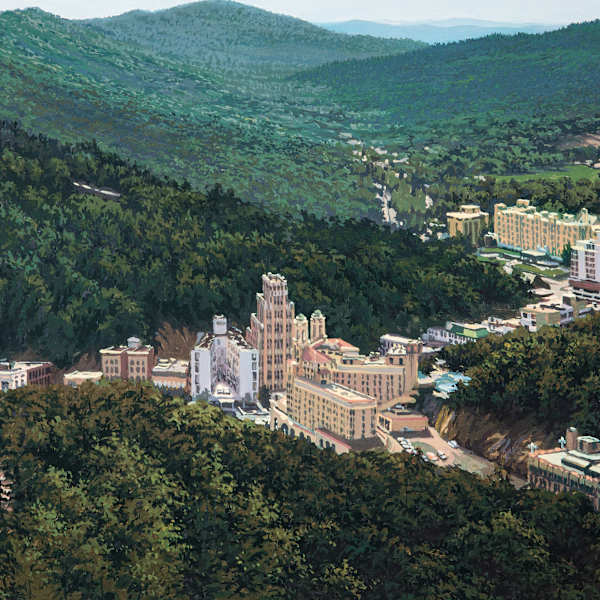View From Hot Springs Mountain by Chris McHenry, Image 1.