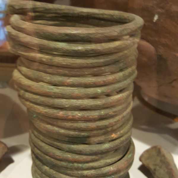Igbo Manilla Currency Bracelet by Nigeria, Image 1.