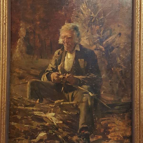 The Corn Huskers by John McLure  Hamilton, Image 1.