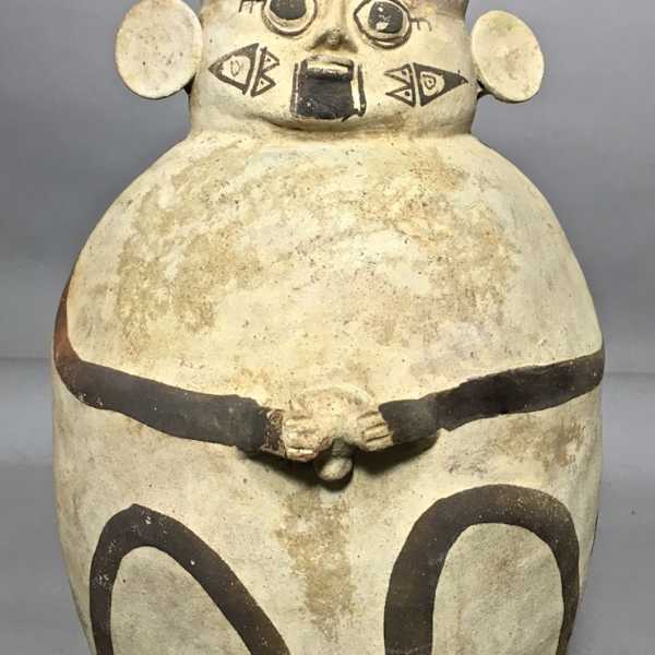 Chancay Effigy Vessel by Peru Central Cost, Image 2.