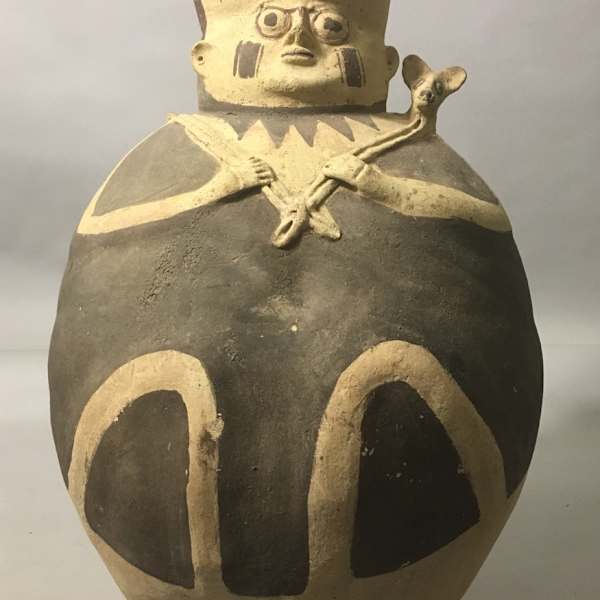 Chancay Effigy Vessel by Peru Central Coast, Image 2.
