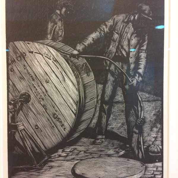 Laying the Cable - Street Lighting by Charles Reed Gardner, Image 1.