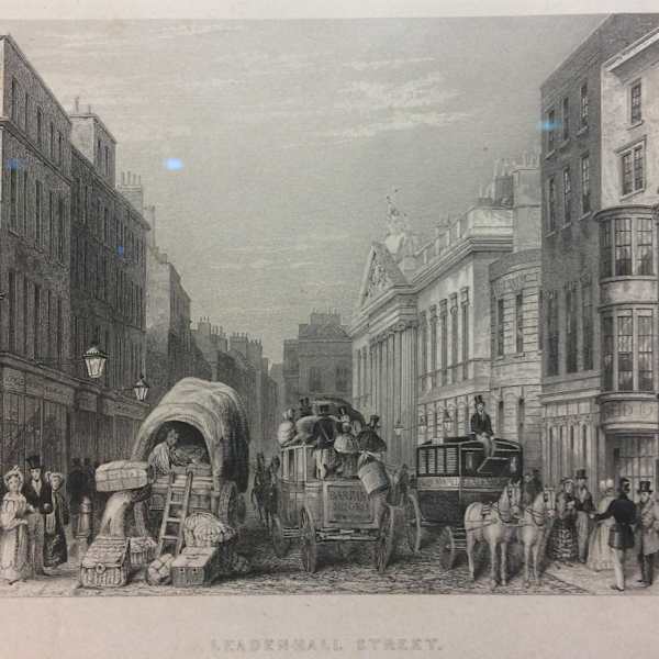 Leadenhall Street by Thomas H Shepherd, Image 1.