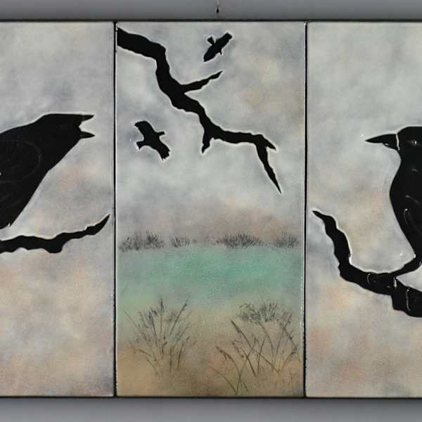 March Crows by Kathleen Eggert, Image 1.