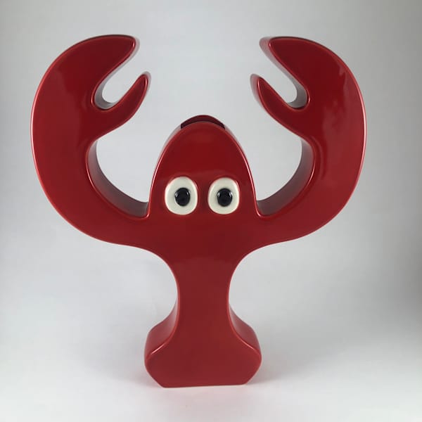 龍蝦花瓶 (紅) Lobster Vase (red) by 菲利普 · 考爾伯特 Philip COLBERT, Image 1.