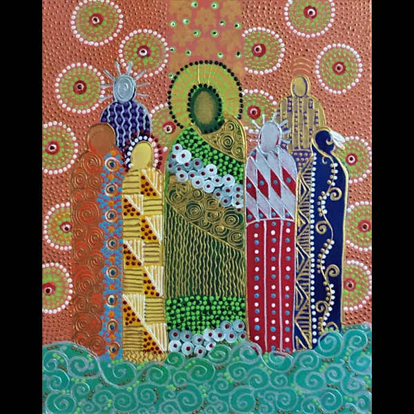Fourth Chakra Anhata by Vickie Krudwig, Image 1.