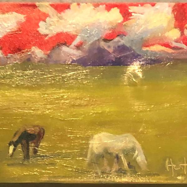 Two in the Meadow by Carol Heitz, Image 1.