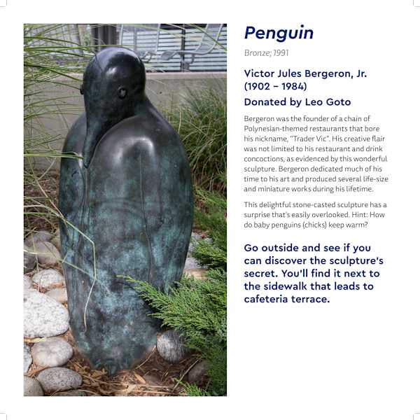 Penguin by Victor Jules  Bergeron, Jr., Image 2.