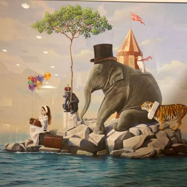 McKena's Bittersweet Departure from the Island of Happiness by Paul Bond, Image 1.