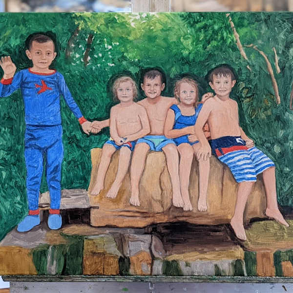Grandchildren by Chris Hureau, Image 1.