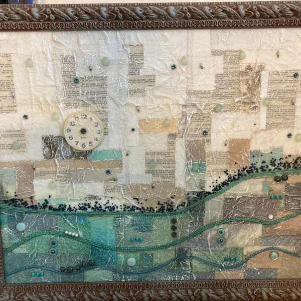 June for Teal #1 by Deborah Abbott, Image 1.