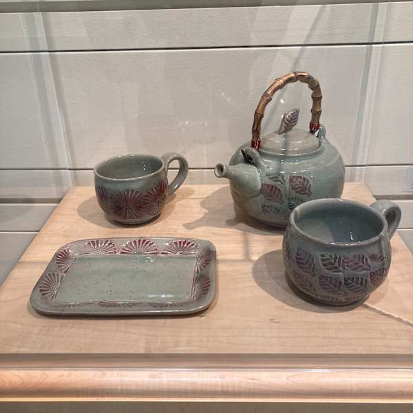 Leafing Tea Set by Gateway High School, Image 1.