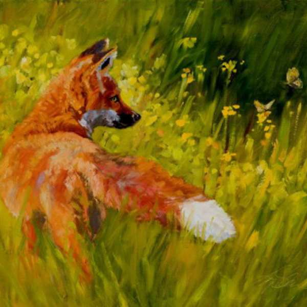 Butterfly Hunter by Linda St. Clair, Image 1.