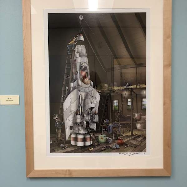 Building a Rocket Ship by Mark Ludy, Image 4.