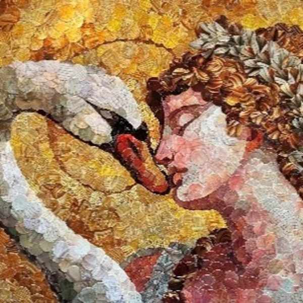 Golden Leda and The Swan by Pat Monroe, Image 1.