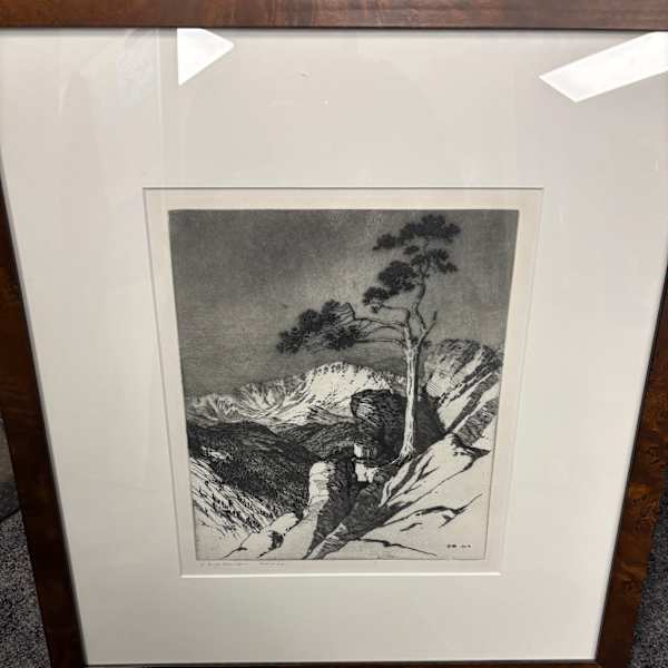 Pikes Peak Colorado by George Elbert Burr, Image 1.