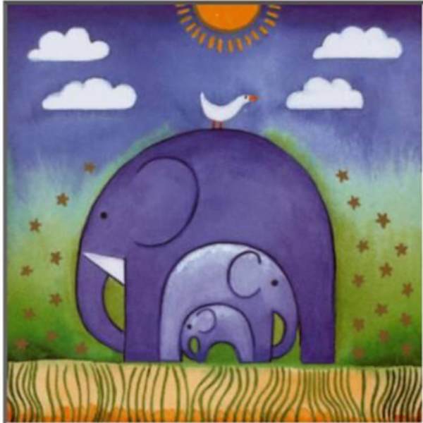 Elephants by Linda Edwards, Image 1.