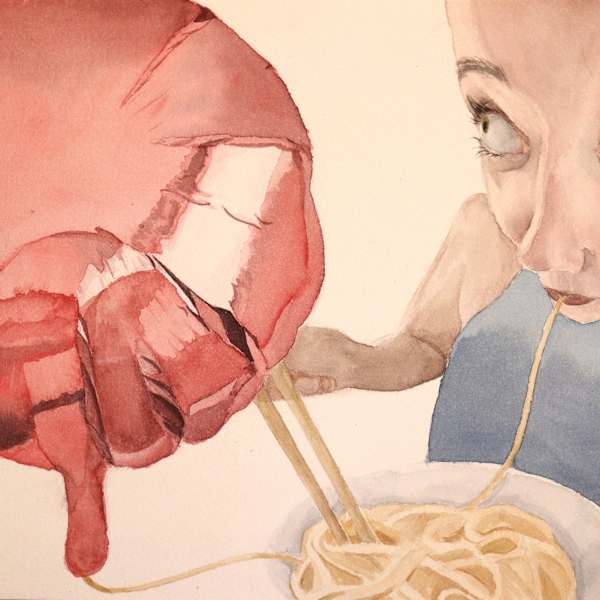 Girl with Noodles by Elle Staron, Image 17.