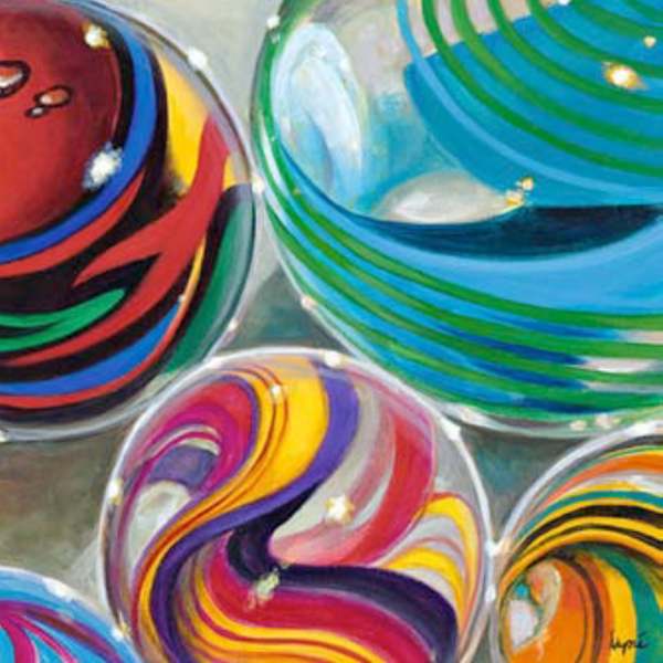 Marvelous Marbles I by Karen Dupre, Image 1.