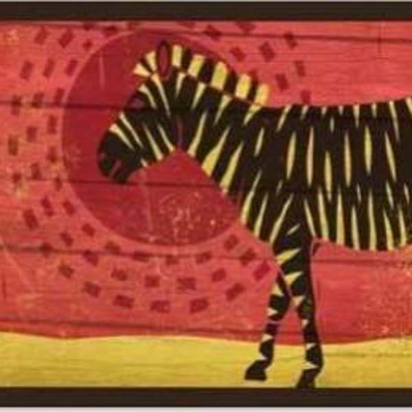 Woodblock Zebra by Benjamin Bay, Image 1.