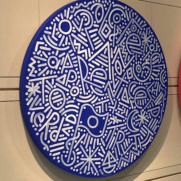 Circle #1 (Our life is an apprenticeship to the truth) by Charlo Garcia Walterbach, Image 1.