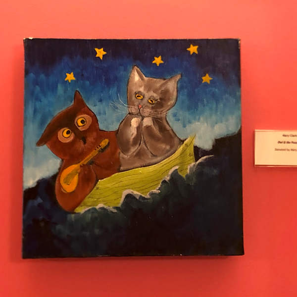 Owl & the Pussy Cat by Mary Clark, Image 1.