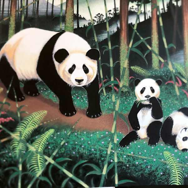 Cloudforest Pandas by Jock Bartley, Image 1.