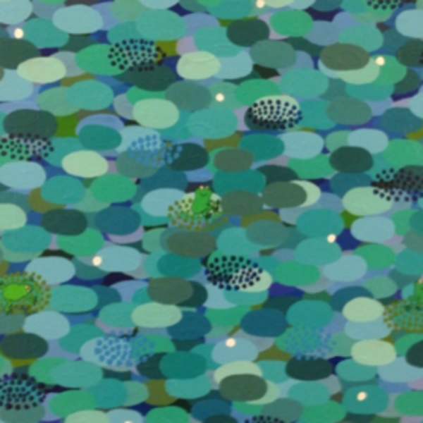 Dots and Frogs II by Sarah Kinn, Image 2.