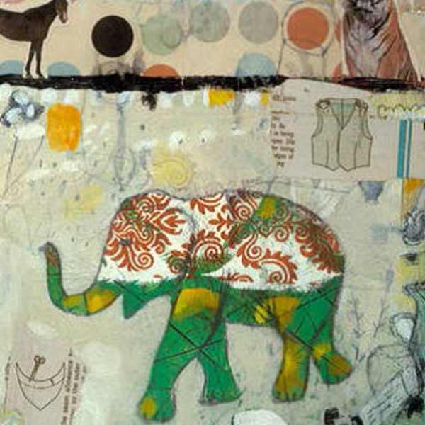 Elephant Pattern by Judy Paul, Image 1.