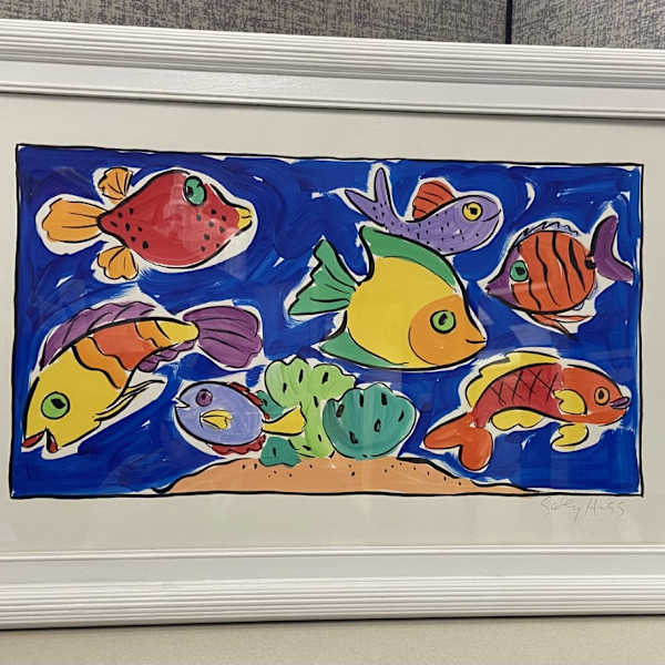 Happy Fish by Sally Huss, Image 1.