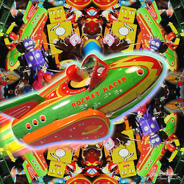 The Rocket Racer by Marty Treinen, Image 1.