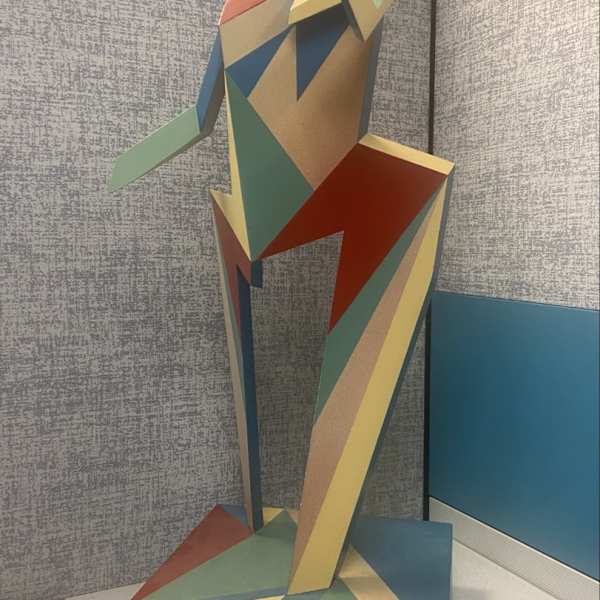 Wooden Sculpture by Michael Bergt, Image 1.