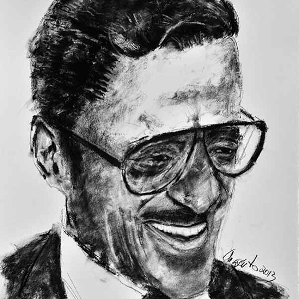 Sammy Davis Jr by Frank Argento, Image 1.