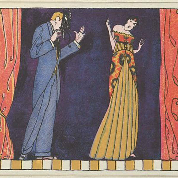 Krampus Card by Arnold Nechansky, Image 1.