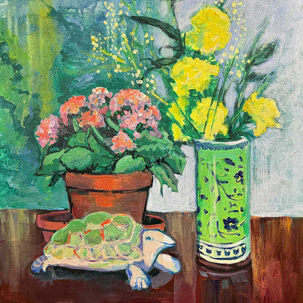Still Life with Turtle by Loretta Markell, Image 3.