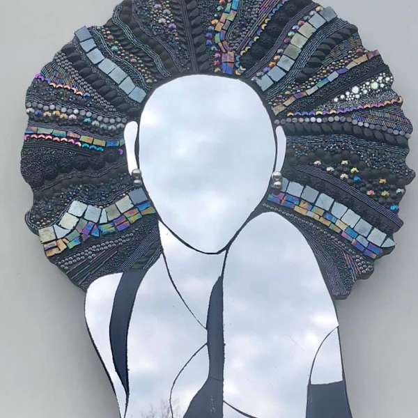 Black Full Fro by Sue Majewski, Image 1.