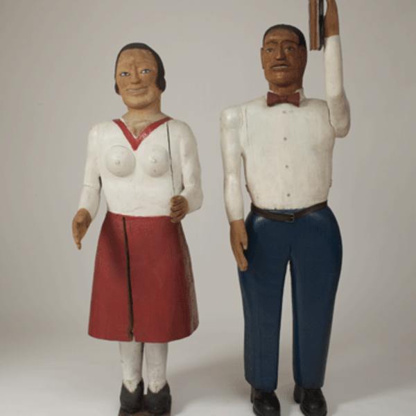 Preacher & His Wife by S.L. Jones, Image 1.