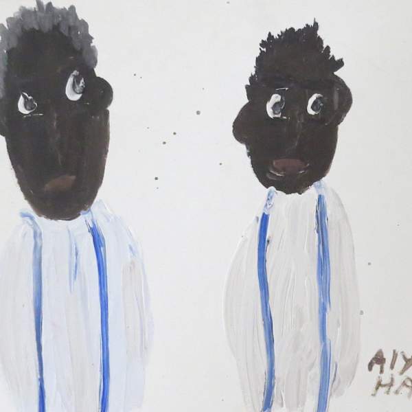 Two Figures by Alyne Harris, Image 1.