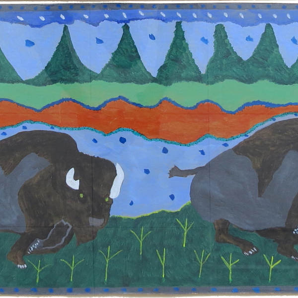 Buffalo by Lamont (Old Ironsides) Pry, Image 1.