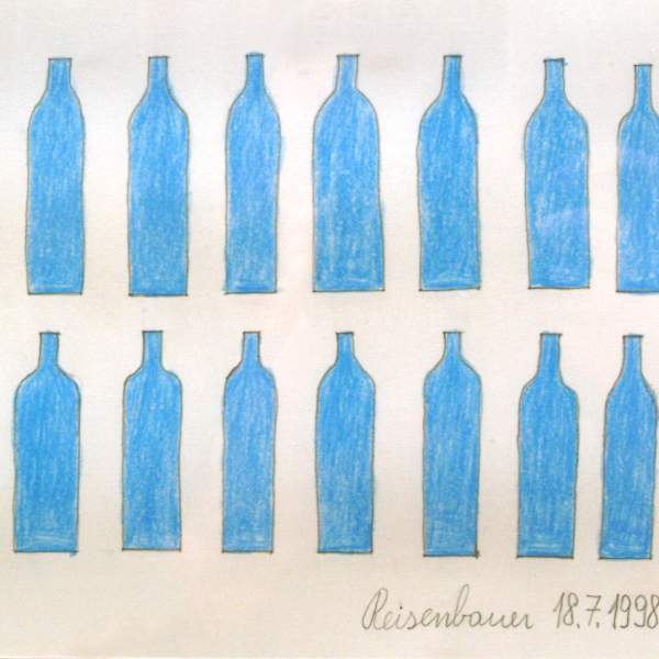 Blue Bottles by Heinrich Reisenbauer, Image 1.