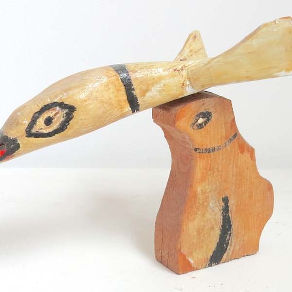 Cat & Bird by William Dawson, Image 1.