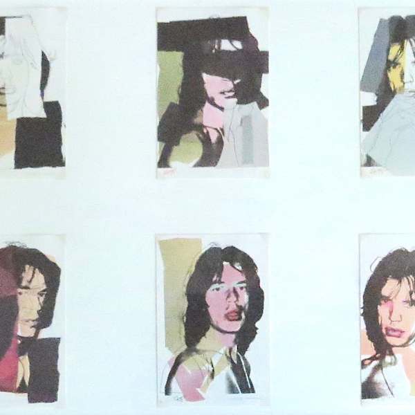 Mick Jagger (Ten 6 x 4 in Prints) by Andy Warhol, Image 1.