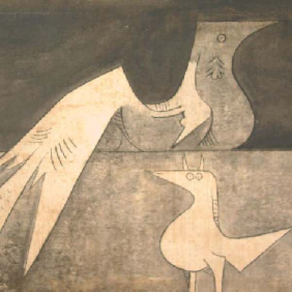 THE COCK AND THE HEN by WIFREDO  LAM, Image 1.