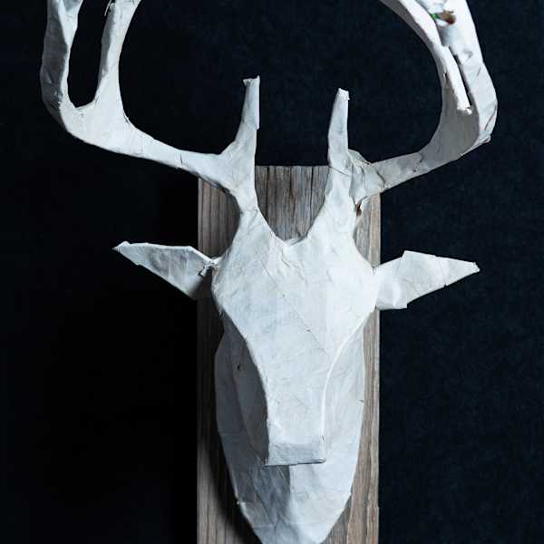 Deer head #1 by Phillip Koski, Image 1.