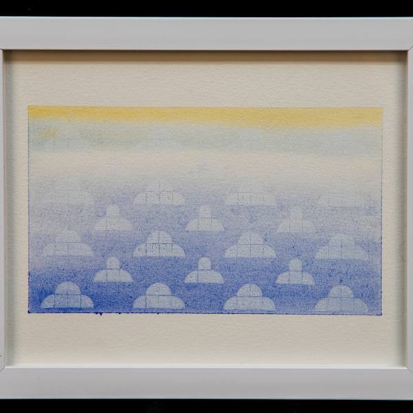 Sky Above Clouds (after Georgia O'Keefe by Heather Leide, Image 4.