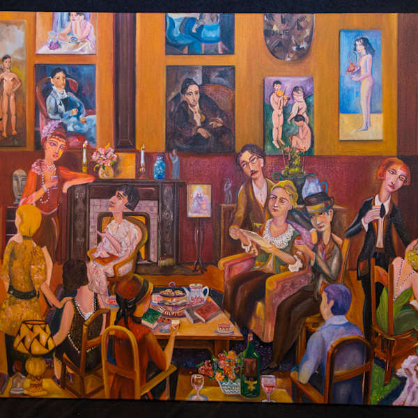27 rue de Fleurus: Gertrude Stein Salon by William Z. Linmark, Image 2.