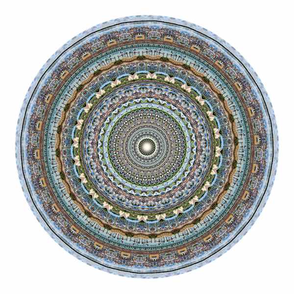 Urban Mandalas: Cityscapes by Neal Peterson, Image 1.