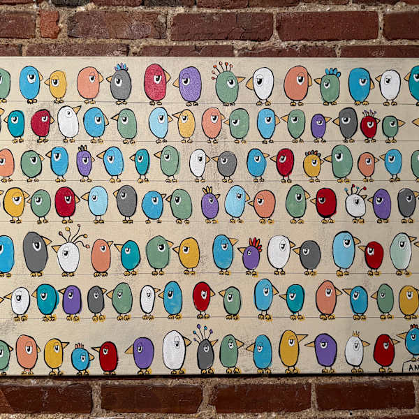 112 Birds, All Getting Along by Aaron Grayum, Image 3.